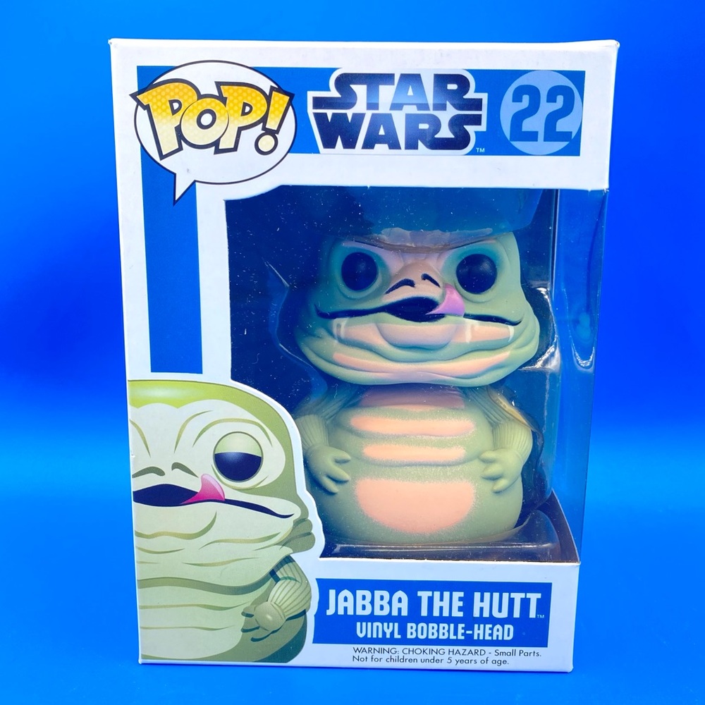 Funko Pop! Vinyl: Star Wars - Jabba the Hut #22 Figure Bobble Head Brand New